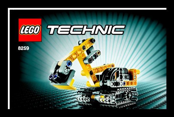 Notice / Instructions de Montage - LEGO - 8259 - Mini Bulldozer: Page 1