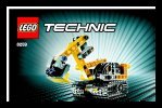 Notice / Instructions de Montage - LEGO - 8259 - Mini Bulldozer: Page 1