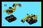 Notice / Instructions de Montage - LEGO - 8259 - Mini Bulldozer: Page 22