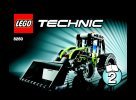 Notice / Instructions de Montage - LEGO - 8260 - Tractor: Page 1