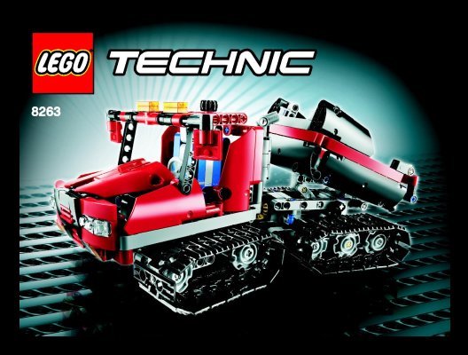 Notice / Instructions de Montage - LEGO - 8263 - Snow Groomer: Page 1