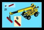 Notice / Instructions de Montage - LEGO - 8270 - Rough Terrain Crane: Page 17