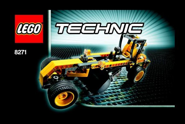 Notice / Instructions de Montage - LEGO - 8271 - Wheel Loader: Page 1