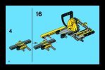 Notice / Instructions de Montage - LEGO - 8271 - Wheel Loader: Page 16