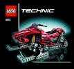 Notice / Instructions de Montage - LEGO - 8272 - Snow Mobile: Page 1