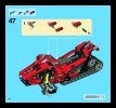 Notice / Instructions de Montage - LEGO - 8272 - Snow Mobile: Page 62