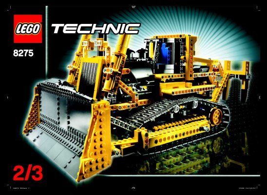 Notice / Instructions de Montage - LEGO - 8275 - Motorized Bulldozer: Page 1