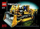 Notice / Instructions de Montage - LEGO - 8275 - Motorized Bulldozer: Page 1