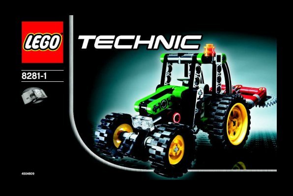 Notice / Instructions de Montage - LEGO - 8281 - Mini Tractor: Page 1