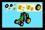 Notice / Instructions de Montage - LEGO - 8281 - Mini Tractor: Page 19