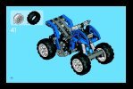 Notice / Instructions de Montage - LEGO - 8282 - Quad Bike: Page 40