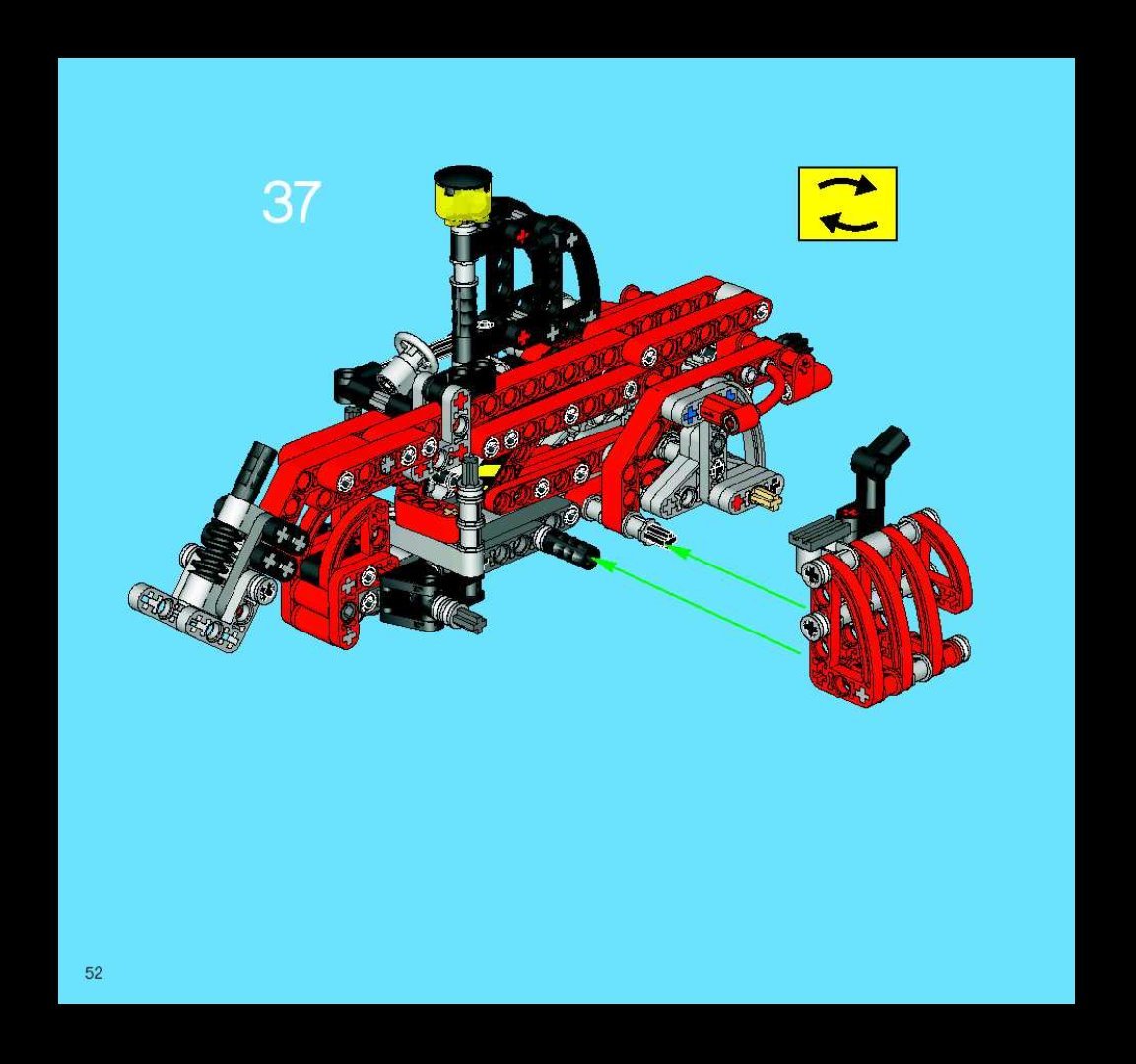 Notice / Instructions de Montage - LEGO - 8283 - Telehandler