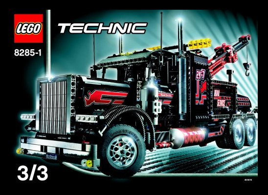 Notice / Instructions de Montage - LEGO - 8285 - Tow Truck: Page 1