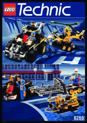 Notice / Instructions de Montage - LEGO - 8286 - 3-IN-1 CAR: Page 1