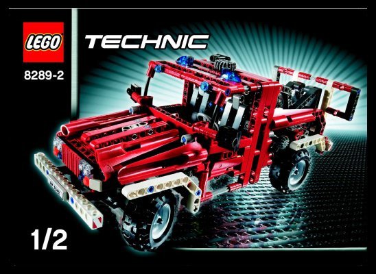 Notice / Instructions de Montage - LEGO - 8289 - Fire Truck: Page 1