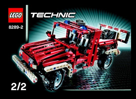 Notice / Instructions de Montage - LEGO - 8289 - Fire Truck: Page 1