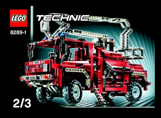 Notice / Instructions de Montage - LEGO - 8289 - Fire Truck: Page 1