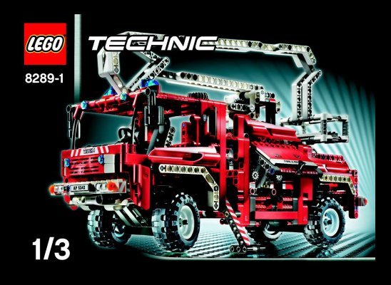 Notice / Instructions de Montage - LEGO - 8289 - Fire Truck: Page 1