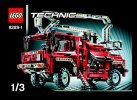 Notice / Instructions de Montage - LEGO - 8289 - Fire Truck: Page 1