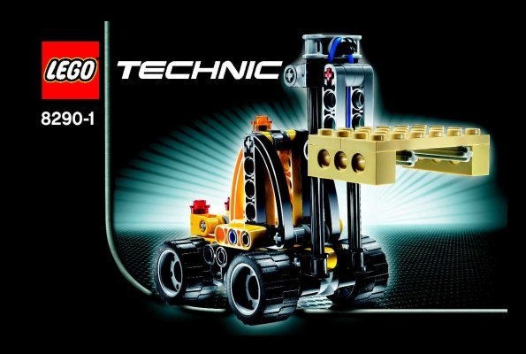 Notice / Instructions de Montage - LEGO - 8290 - Mini Forklift: Page 1