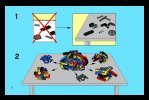 Notice / Instructions de Montage - LEGO - 8290 - Mini Forklift: Page 2