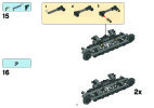 Notice / Instructions de Montage - LEGO - 8294 - Excavator: Page 11