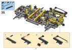 Notice / Instructions de Montage - LEGO - 8295 - Telescopic Handler: Page 35