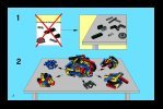 Notice / Instructions de Montage - LEGO - 8296 - Dune Buggy: Page 2