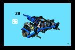 Notice / Instructions de Montage - LEGO - 8296 - Dune Buggy: Page 63