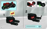 Notice / Instructions de Montage - LEGO - 8354 - Exo Force Bike: Page 4