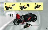 Notice / Instructions de Montage - LEGO - 8354 - Exo Force Bike: Page 25