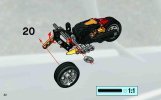 Notice / Instructions de Montage - LEGO - 8355 - Hot Blaster Bike: Page 22