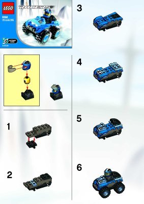 Notice / Instructions de Montage - LEGO - 8358 - Off-roader: Page 1