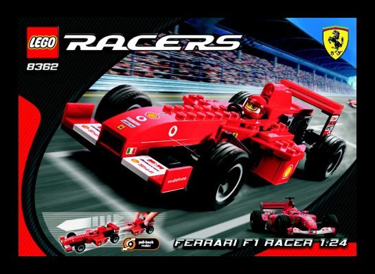 Notice / Instructions de Montage - LEGO - 8362 - Ferrari F1 Racer 1:24: Page 1