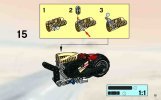 Notice / Instructions de Montage - LEGO - 8371 - Extreme Power Bike: Page 15