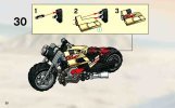 Notice / Instructions de Montage - LEGO - 8371 - Extreme Power Bike: Page 30