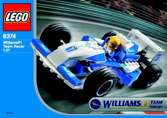 8374 - WilliamsF1 Team Racer 1:27