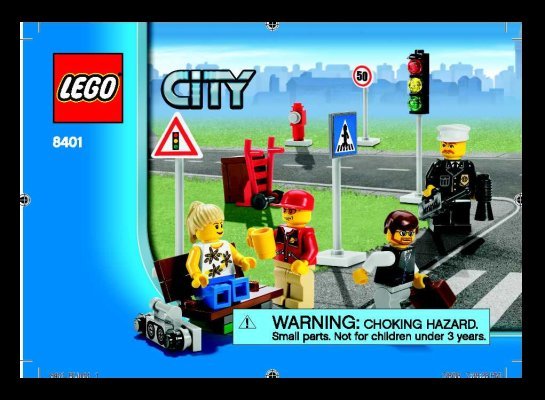 Notice / Instructions de Montage - LEGO - 8401 - LEGO® City Minifigure Collection: Page 1