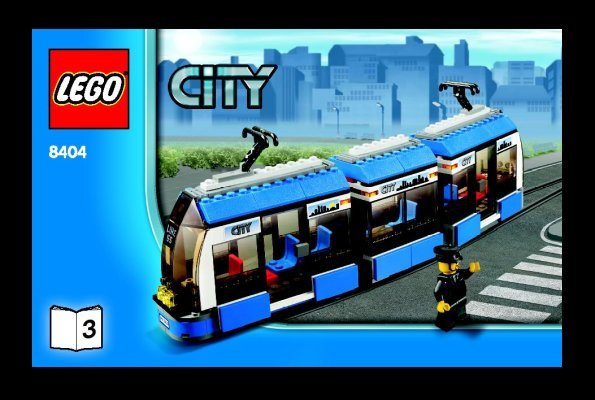 Notice / Instructions de Montage - LEGO - 8404 - Public Transport: Page 1