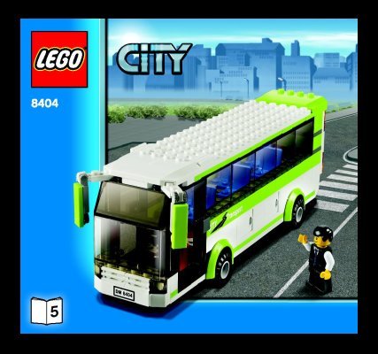 Notice / Instructions de Montage - LEGO - 8404 - Public Transport: Page 1