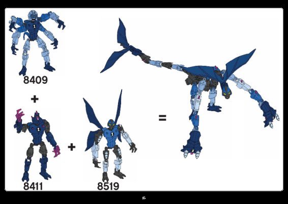 Notice / Instructions de Montage - LEGO - 8411 - Chromastone: Page 1