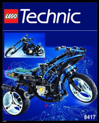 Notice / Instructions de Montage - LEGO - 8417 - Super Bike: Page 1