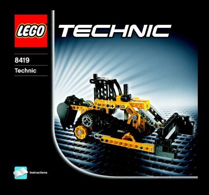 Notice / Instructions de Montage - LEGO - 8419 - Excavator: Page 1