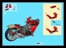 Notice / Instructions de Montage - LEGO - 8420 - Street Bike: Page 98