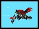 Notice / Instructions de Montage - LEGO - 8420 - Street Bike: Page 45