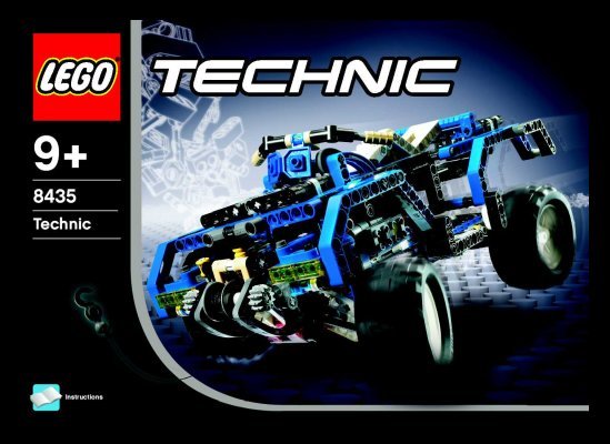 Notice / Instructions de Montage - LEGO - 8435 - 4WD: Page 1