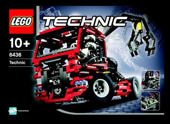 Notice / Instructions de Montage - LEGO - 8436 - Truck: Page 1