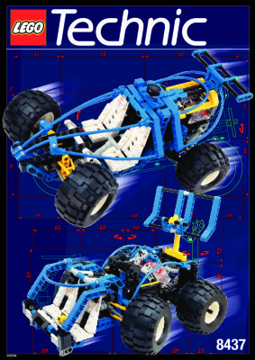 Notice / Instructions de Montage - LEGO - 8437 - FUTUR CAR: Page 1