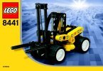 Notice / Instructions de Montage - LEGO - 8441 - Fork-lift Truck: Page 1