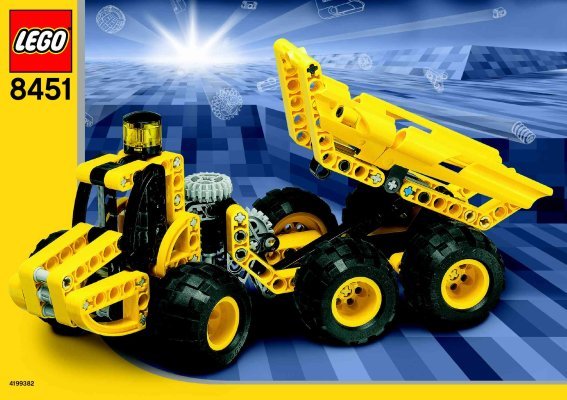 Notice / Instructions de Montage - LEGO - 8451 - Dumper: Page 1